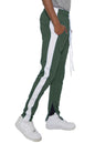 SINGLE STRIPE ANKLE ZIPPER TRACK PANTS