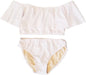 KIDS RUFFLE TWO PIECE BATHING SUIT