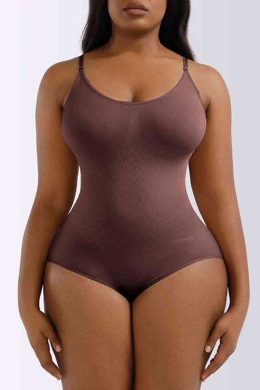 Spaghetti Strap Shaping Bodysuit - Image #1