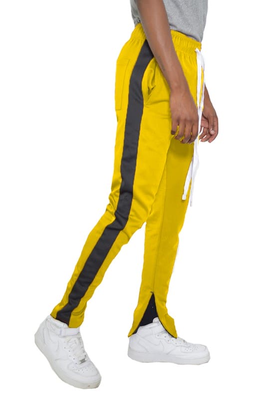 SLIM SKINNY  STRIPE DESIGN TRACK PANT JOGGERS