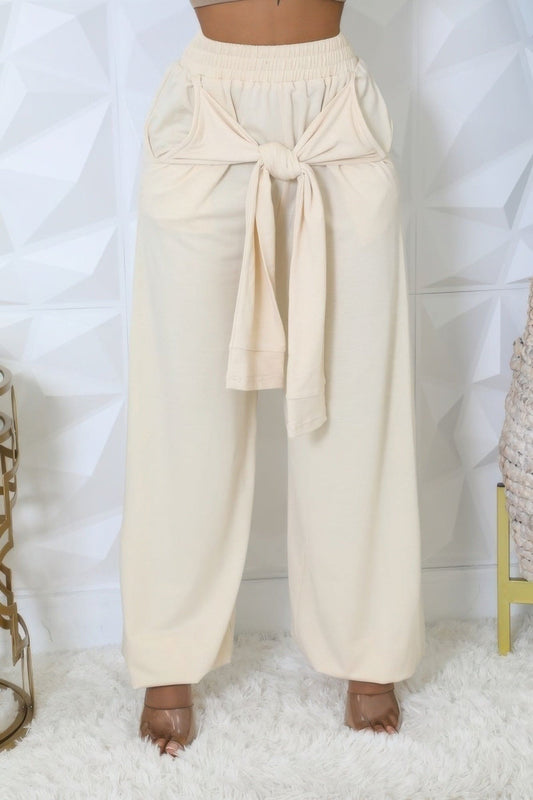 High-waisted Stretch Pants