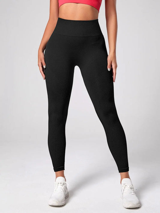 High Waist Active Leggings - Image #1