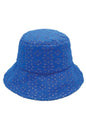 Floral Eyelet Bucket Hat