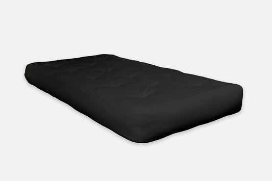 8" Black Double Poly Twin Futon Mattress