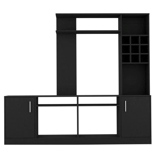 Stylish Black  Television Entertainment Center